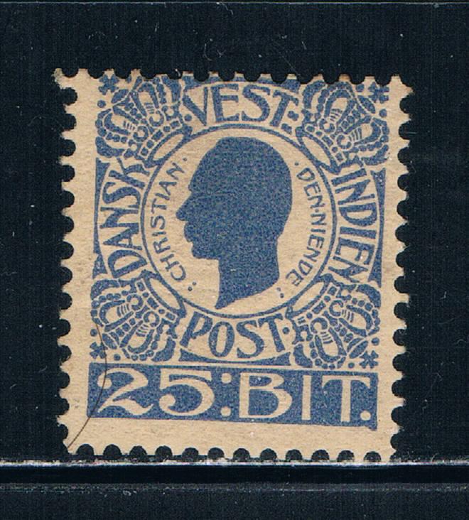 Danish West Indies 34 MLH King Christian IX  (D0030)