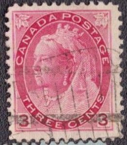 Canada - 78 1898 Used