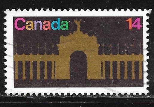 Canada 767: 14c Princes' Gate (Exhibition Entrance), used, F-VF