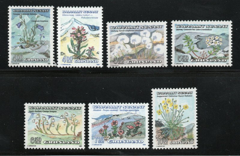 Greenland - Sc# 189 - 196 MNH    /    Lot 0420024