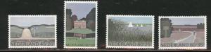 Netherlands Scott B560-563 MH* 1980 semi-postal set