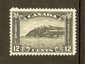 Canada, Scott #174, 12c Citadel at Quebec, F-VF Ctring, MH