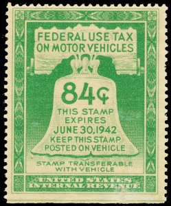 U.S. REV. MOTOR VEHICLE RV4  Mint (ID # 117668)