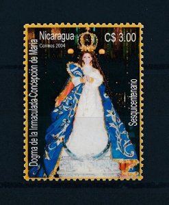 [103143] Nicaragua 2004 Religion Holy Mary  MNH