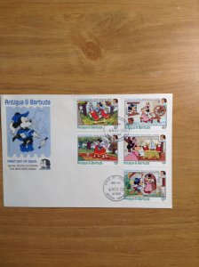 Antigua & Barbuda  #  896-900  First day cover