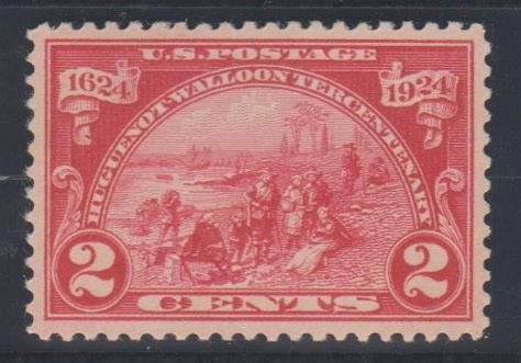 U.S. Scott #615 Huguenot-Walloon Stamp - Mint NH Single