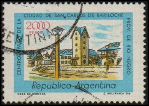 Argentina 1178 - Used - 2000p Civic Center, Bariloche (1980) (cv $0.50)