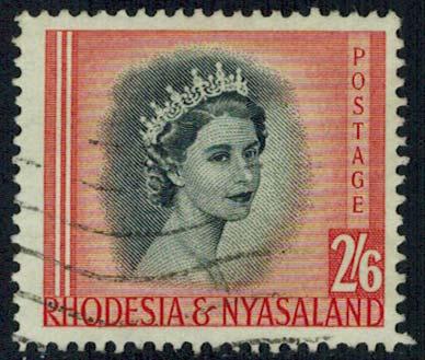 Rhodesia and Nyasaland Scott 152 Used.