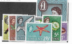 St Helena Sc #159-172   complete set  of 14  NH VF