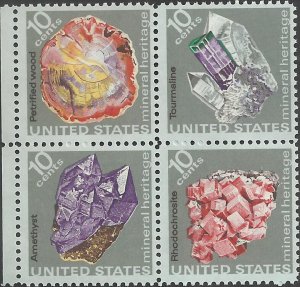 # 1538-1541 MINT NEVER HINGED ( MNH ) MINERALS