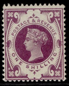 GB QV SG211v, 1s BRIGHT PURPLE COLOUR TRIAL , NH MINT. 