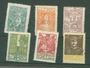 Poland/Central Lithuania #23-28 Mint (NH) Single