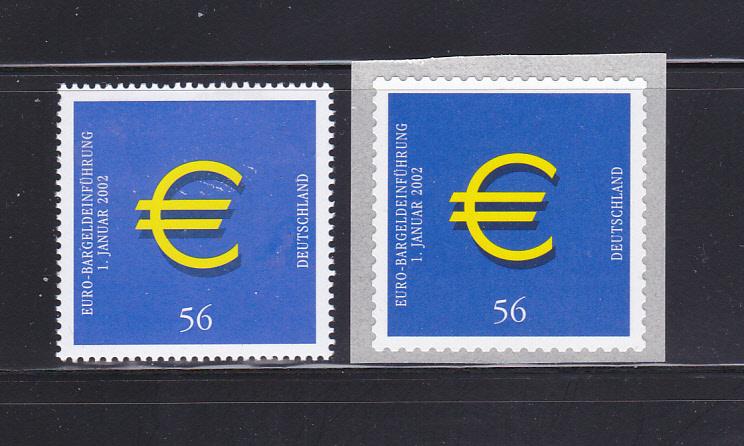 Germany 2144-2144A Set MNH Euro