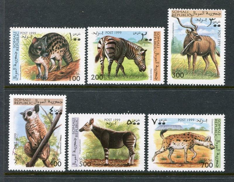 Somalia, MNH, Wild Animals 1999. x27946