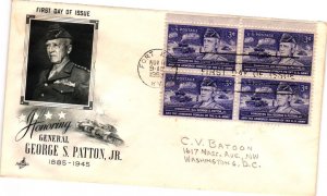 #1026 George S. Patton – Artcraft Cachet EV22