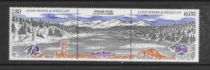 ST PIERRE & MIQUELON -  CLEARANCE#594a OTTER POOL MNH