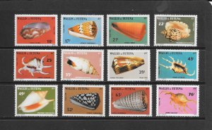 SHELLS - WALLIS & FUTUNA #303-14   MNH