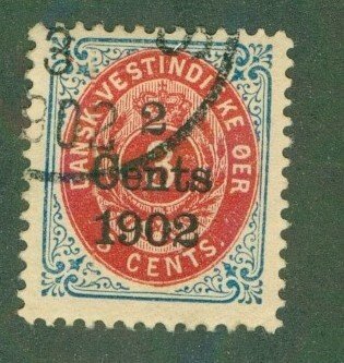 DANISH WEST INDIES 27 USED CV $63.00 BIN $24.50