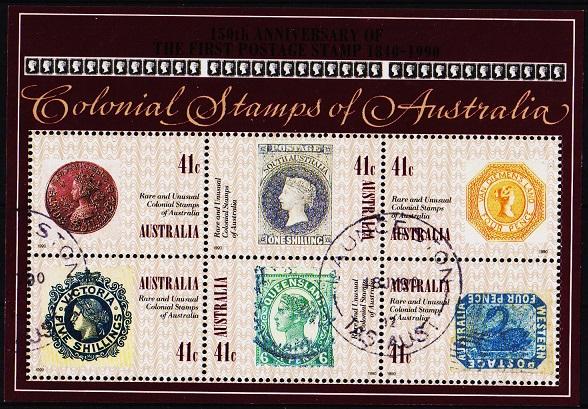 Australia. 1990 Miniature Sheet. S.G.MS1253 Fine Used