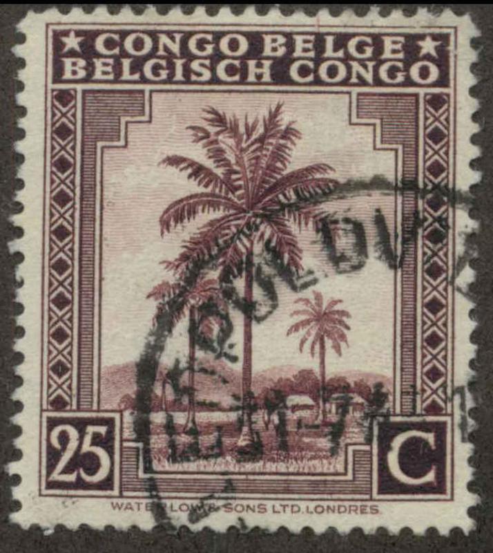 Belgian Congo 191 Used VF