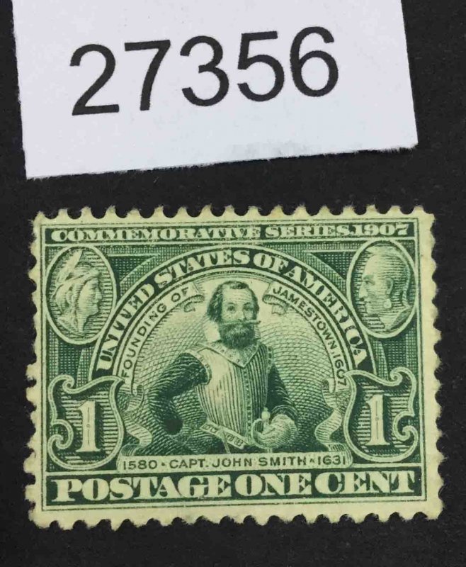 US STAMPS  #328 MINT OG H LOT #27356