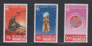 Indonesia     1294-96    mnh      $ 3.00