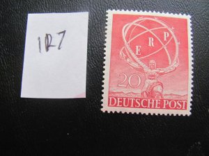 GERMANY BERLIN 1950 MNH SC 9N68 ERP SET VF/XF 100 EUROS (117)