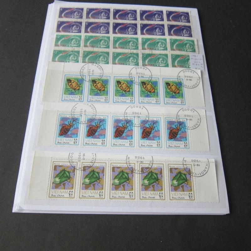 Vietnam mint OG CTO set in blocks collection