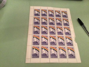 Russia 1963 Rainbow stamps  minor damage sent folded  Ref 51069