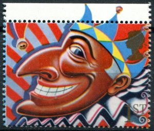 Great Britain Sc#1366 MNH, 1st multi, Greetings Stamps 1991 - Smiles (1991)