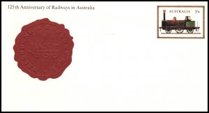 Australia Railways Postal Stationary Unused VF