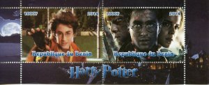 Harry Potter Stamps 2014 CTO Hermione Granger Ron Weasley 2v M/S I