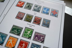 COLOR PRINTED NETHERLANDS 1852-2010 STAMP ALBUM PAGES (315 illustrated pages)