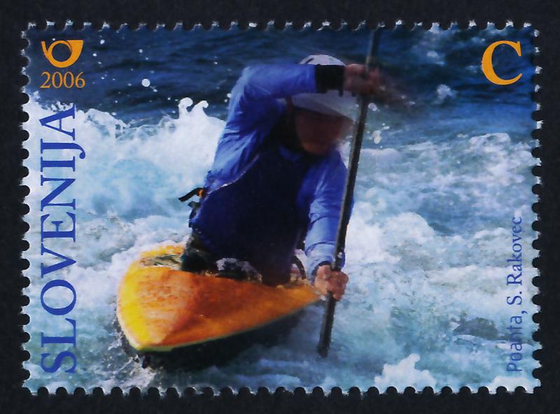 Slovenia 666 MNH Sports, World Junior Kayaking Championships