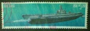 Stamp, United States, Scott #3647, used(o), 2002, Gato Class Submarine, $3.25