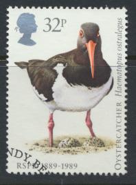 Great Britain  SG 1421 SC# 1241 Used / FU with First Day Cancel - RSPB Birds 