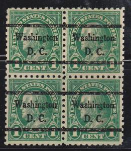 Precancels - Washington, DC PSS# 581-44