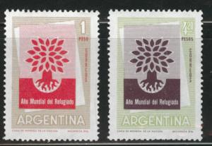 Argentina Scott 710-711 MNH** WRY 1960  set