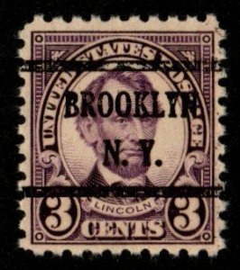 United States #584 used precancel