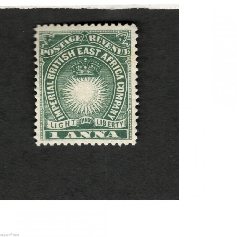 c1890 Imperial British East Africa Company SCOTT #15 MH stamp