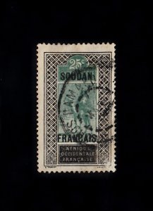 French Sudan Scott #31 Used Note