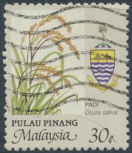 Penang Pulau Pinang  Malaya  SC#  94 Used see details & scans