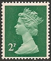 Great Britain #MH25 VF MNH - 1979 2p Machin Q.E. II