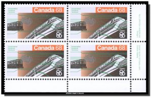 Canada - 1093 PB LR MNH - Transportation (1986) 68¢