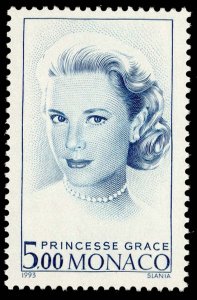 Monaco Scott 1851 Mint never hinged.