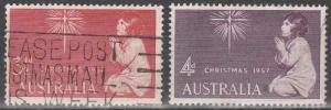 Australia #306-7   F-VF Used  (S7067)