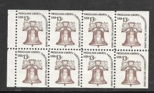 #1595C MNH Complete Booklet Pane