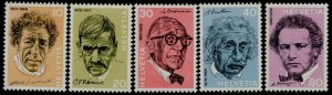 Switzerland 546-50 MNH Famous People