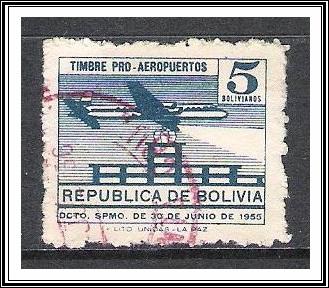 Bolivia #RA23 Postal Tax Used