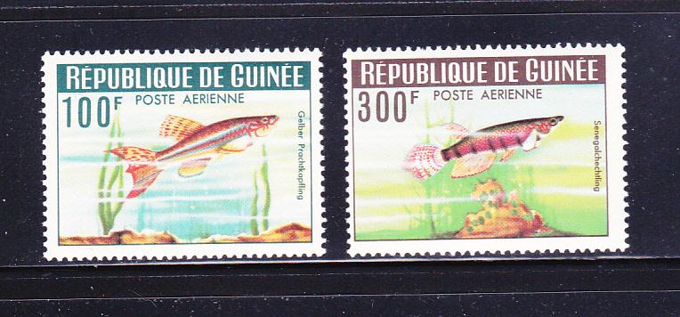 Guinea C54-C55 Set MNH Fish